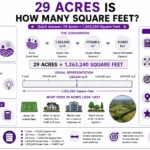 29 acres is how many square feet