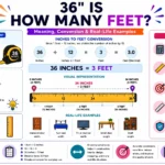 36 Is How Many Feet