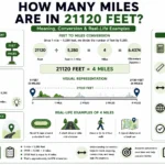 How Many Miles Are in 21120 Feet