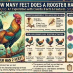 how many feet does a rooster have